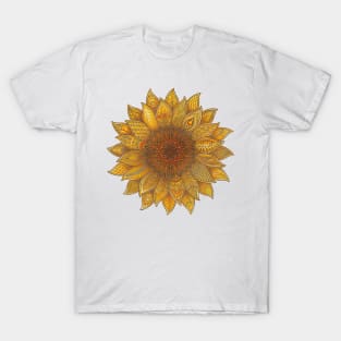 Sunflower Mandala T-Shirt